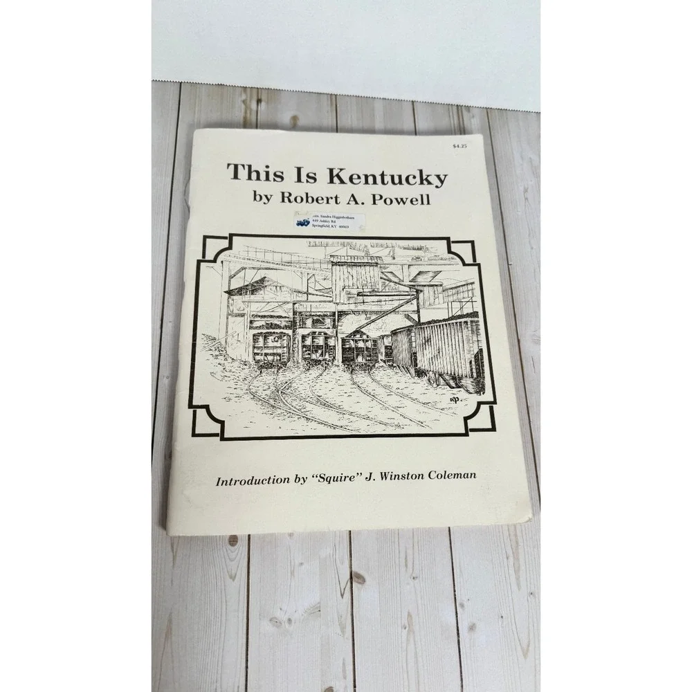 This Is Kentucky Robert A. Powell 1981 3rd Paperback Edition History Kentucky